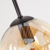 Koyoto lámpara de techo 4 luces con pantallas esféricas para salón y comedor