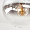 Gastor lámpara de techo para salón, 5 luces E14 con pantallas globo vintage