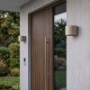 Tamarin aplique exterior LED redondo set de 2 para fachada y jardín