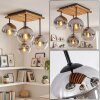Koyoto lámpara de techo de 4 luces, plafón con pantallas de globo E14