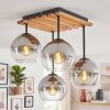 Koyoto lámpara de techo de 4 luces, plafón con pantallas de globo E14