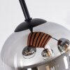 Koyoto lámpara de techo de 4 luces, plafón con pantallas de globo E14