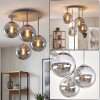 Plafón de techo Gastor de 4 luces con esferas redondas, ø 38 cm