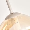 Lámpara de techo Gastor de 4 luces E14, diseño globo redondo Ø 38 cm