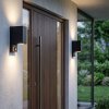 Kingstown aplique de pared exterior con sensor de movimiento, set de 2, GU10