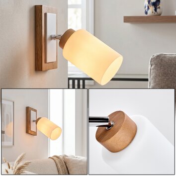 Alvorn aplique de pared orientable, lámpara de lectura de pared para sofá E27