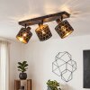 Plafón de techo Alsen, tres pantallas geométricas orientables, para pasillo y entrada