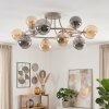 Chehalis plafón de techo de bolas 12 luces G9, lámpara de techo redonda Ø 76 cm