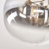 Chehalis plafón de techo 12 luces G9 con globos, ø 76 cm, estilo retro