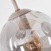 Gastor lámpara de techo 4 luces con pantallas globo para salón y dormitorio