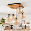 Gastor lámpara de techo de 5 luces con pantallas globo para salón y comedor