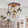 Gastor lámpara de techo de 5 luces con globos, plafón moderno para salón