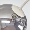 Chehalis plafón de techo de 6 luces G9 con esferas curvas, ø 64 cm