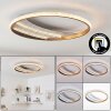 Plafón LED Calista, luz regulable CCT 3000 Kelvin cálida, 4000 neutra y 6000 diurna