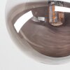 Chehalis plafón de techo 5 luces G9, lámpara de techo con globos Ø 43 cm