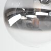Chehalis lámpara de techo de 5 luces con pantallas esféricas, diámetro 45 cm
