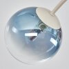 Chehalis lámpara de techo de 6 luces vintage G9 con globos, Ø 58 cm
