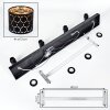 Alsen plafón de techo orientable de 4 luces E14 con pantallas efecto panal