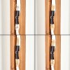 Lámpara de pie con abertura ondulada Sernadelo, crudo, estilo Boho, 4 luces