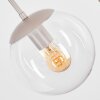 Lámpara colgante moderna Gastor de 3 luces con esferas de vidrio transparente, E27