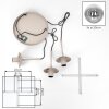 Lámpara colgante Gastor, racimo moderno de 3 pantallas para la mesa del comedor