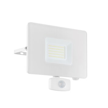 Eglo FAEDO Aplique para exterior LED Blanca, 1 luz, Sensor de movimiento