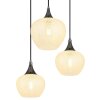 Maxy de Globo lámpara colgante redonda de diseño orgánico, 6 luces, 80 cm, moderna