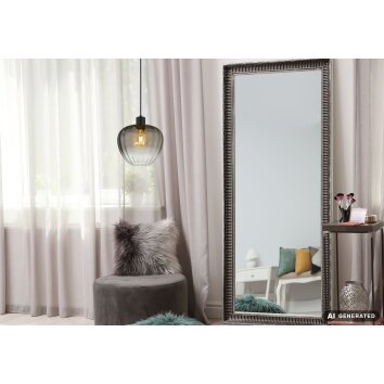 NOWA Toy lámpara colgante redonda moderna para comedor de interior E27 60W Ø29 cm