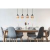 Tom NOWA lámpara colgante alargada moderna 4 luces E14 80,8 cm para comedor y salón