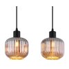 Tom NOWA lámpara colgante alargada moderna 4 luces E14 80,8 cm para comedor y salón