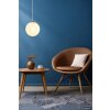 NOWA Kop lámpara colgante de esfera para comedor y salón moderna E27 ø 25 cm 60 W