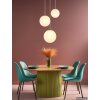 NOWA Kop lámpara colgante de bolas esférica 3 luces E27 para comedor moderno