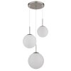 NOWA Kop lámpara colgante de bolas esférica 3 luces E27 para comedor moderno