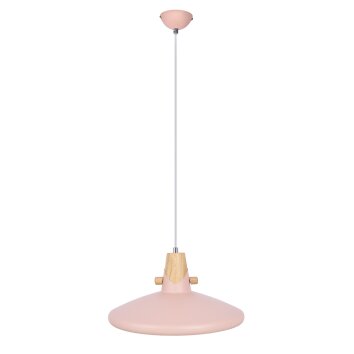 NOWA Carin lámpara colgante moderna redonda E27 Ø35 cm para comedor, salón y cocina