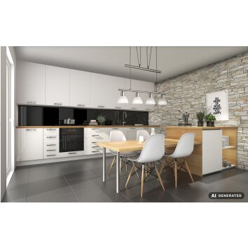 NOWA Daytona lámpara colgante de comedor y cocina de 4 luces E14 regulable moderna