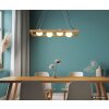 NOWA Nanda lámpara colgante angular 4 luces G9 84 cm moderna para comedor