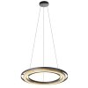 NOWA Rilas lámpara colgante LED redonda regulable moderna 56 cm