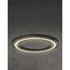 NOWA Rilas lámpara colgante LED redonda regulable moderna 56 cm