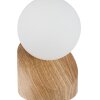 NOWA Alisa lámpara de mesa globo moderna con casquillo G9, Ø 10 cm, 16 cm, para salón