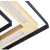 NOWA Rilas plafón LED cuadrado de superficie 46 cm 21 W 2600 lm 3000 K moderno
