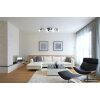 NOWA Loxy lámpara de techo alargada moderna de 6 luces E14 para comedor y salón