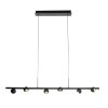 Steinhauer Marcadore lámpara colgante lineal LED 120 cm de 6 focos orientables
