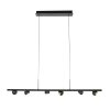 Steinhauer Marcadore lámpara colgante lineal LED 120 cm de 6 focos orientables