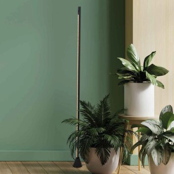 Steinhauer Luzhaz lámpara de pie LED lineal moderna para salón y comedor, 157 cm