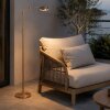 Steinhauer Soleil Lámpara de pie LED regulable con lector para salón y dormitorio