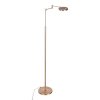 Steinhauer Soleil Lámpara de pie LED regulable con lector para salón y dormitorio