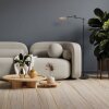 Steinhauer Soleil lámpara de pie LED moderna de lectura para salón y dormitorio