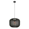 Steinhauer Sable lámpara colgante moderna redonda E27 45 cm para comedor y salón