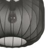 Steinhauer Sable lámpara colgante de techo redonda moderna E27 55 cm para salón