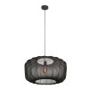 Steinhauer Sable lámpara colgante redonda moderna E27 para comedor y salón